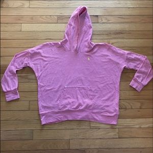 Ralph Lauren Women’s Large Pink Striped Sweatshirt